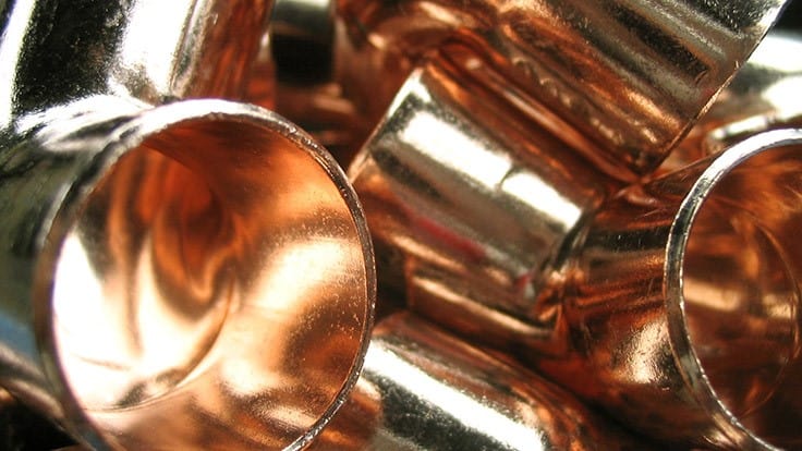Copper tubes